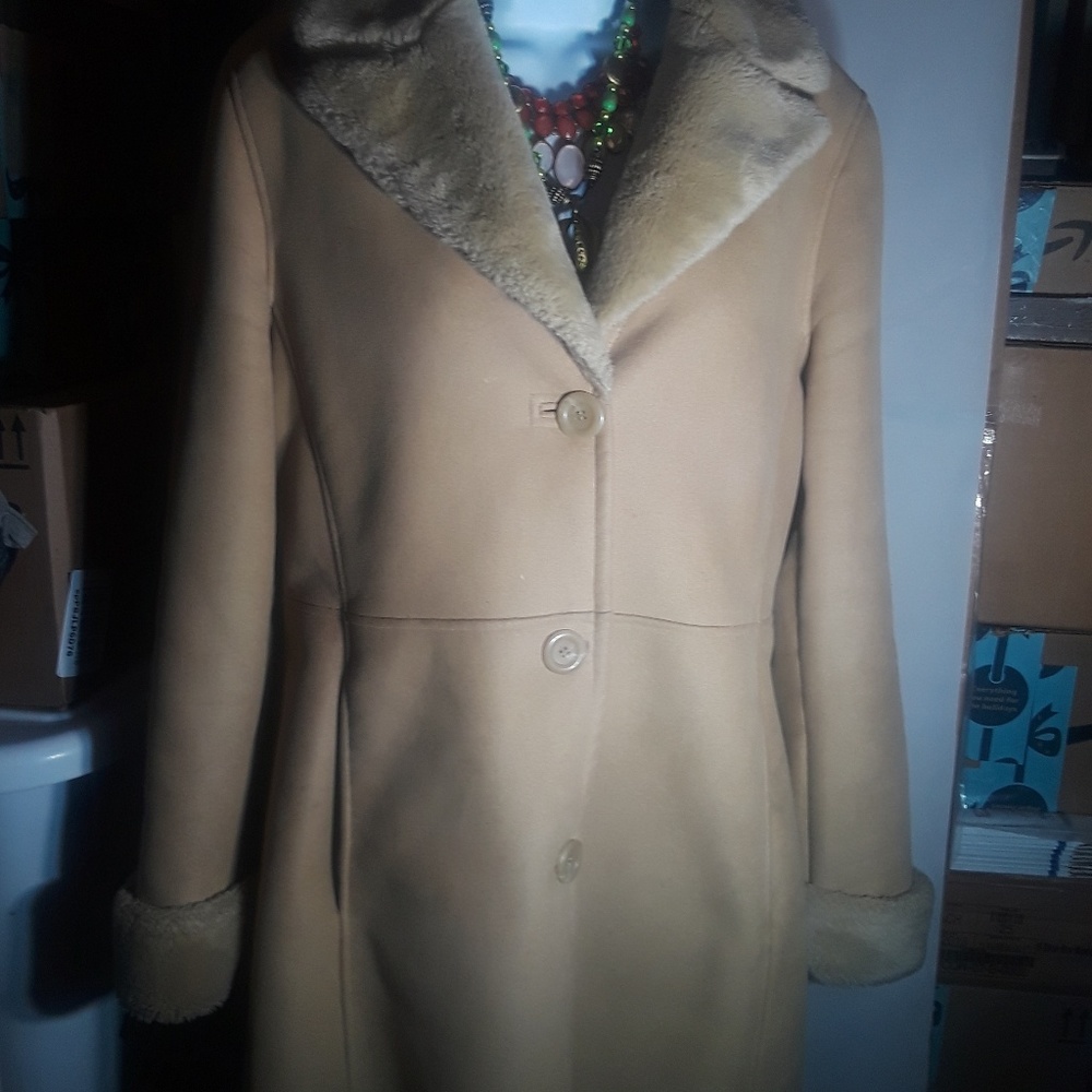 Larry Levine faux fur coat